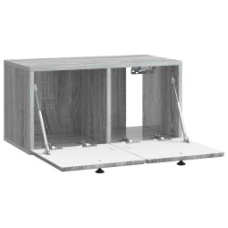 Meuble TV mural 59,5 x 31 x 30 cm Sonoma gris Bois d'ingénierie 583776583776
