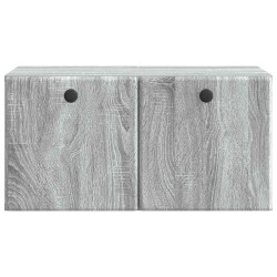 Meuble TV mural 59,5 x 31 x 30 cm Sonoma gris Bois d'ingénierie 583776583776