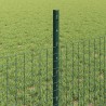 Clôture en fil soudé avec poteaux 50 x 0,5 m Vert Maille 583782583782