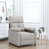Fauteuil inclinable Taupe Tissu 583785583785