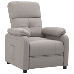 Fauteuil inclinable Taupe Tissu 583785583785