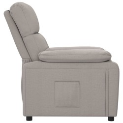Fauteuil inclinable Taupe Tissu 583785583785