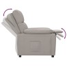Fauteuil inclinable Taupe Tissu 583785583785