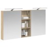 Ensemble de Meubles de Salle de Bain 3 pcs 130 x 14,5 x 70 cm 583788583788