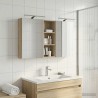 Ensemble de Meubles de Salle de Bain 3 pcs 130 x 14,5 x 70 cm 583788583788