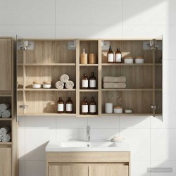 Ensemble de Meubles de Salle de Bain 3 pcs 120 x 14,5 x 70 cm 583789583789
