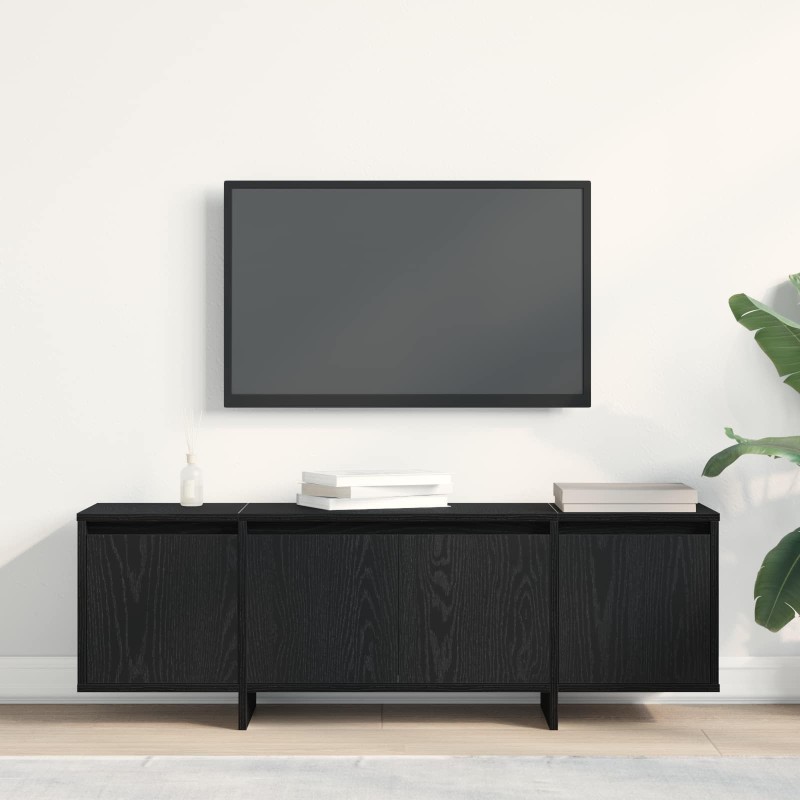 Meuble TV Chêne noir 120 x 30 x 40,5 cm Bois d'ingénierie 583790583790