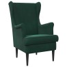 Fauteuil Vert foncé Velours 583793583793