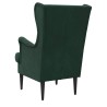 Fauteuil Vert foncé Velours 583793583793