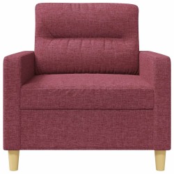 Fauteuil Rouge bordeaux 60 cm Tissu 583795583795