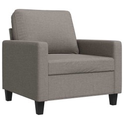 Fauteuil Taupe 60 cm Tissu 583797583797