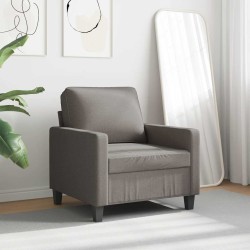 Fauteuil Taupe 60 cm Tissu 583797583797
