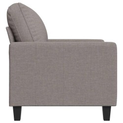 Fauteuil Taupe 60 cm Tissu 583797583797