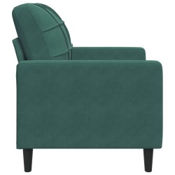 Fauteuil Vert foncé 60 cm Velours 583798583798