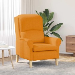 fauteuil Jaune foncé tissu 583802583802