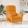 fauteuil Jaune foncé tissu 583802583802