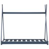 Cadre de lit d'enfant Gris Bois de pin massif 70x140 cm 583807583807
