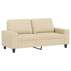 Ensemble de canapés 2 pcs crème tissu 583810583810