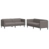 Ensemble de canapés 2 pcs taupe tissu 583814583814