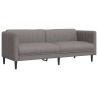 Ensemble de canapés 2 pcs taupe tissu 583814583814