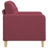 Fauteuil Rouge bordeaux 60 cm Tissu 583839583839