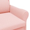 fauteuil Rose Tissu en Sherpa doux 583840583840