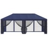 Housse de tonnelle avec murs latéraux Bleu 600,5 x 300,5 cm 583843583843