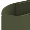 Jardin surélevé Vert olive 300 x 40 x 40 cm Acier 583845583845