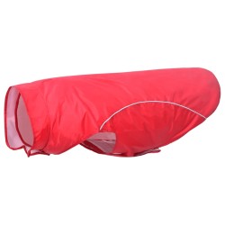 Imperméable pour chien avec bandes réfléchissantes en polyester rouge taille 4XL 583846583846