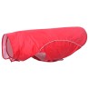 Imperméable pour chien avec bandes réfléchissantes en polyester rouge taille 4XL 583846583846