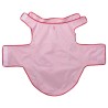 Imperméable pour chien avec bandes réfléchissantes en polyester rouge taille 4XL 583846583846