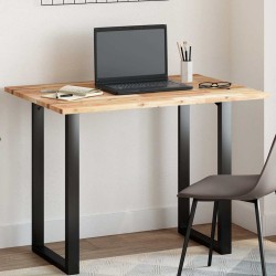 Dessus de table rectangulaire 120x70x2 cm bois massif d'acacia 583847583847