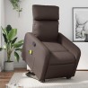 Fauteuil inclinable de massage Marron Similicuir 583852583852