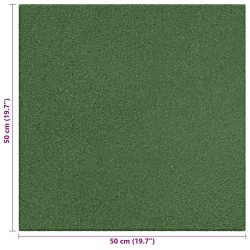Dalles de Protection Anti-Chute 18 pcs Vert 50 x 50 cm 583853583853
