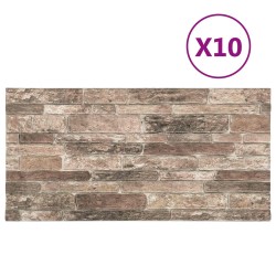Panneaux muraux 10 pcs Multicolore 100 x 50 cm Mousse EPS 583856583856