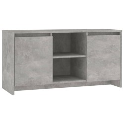 Meuble TV Gris béton 102x37,5x52,5 cm Bois d'ingénierie 583857583857