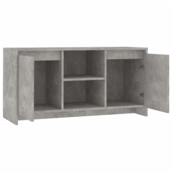 Meuble TV Gris béton 102x37,5x52,5 cm Bois d'ingénierie 583857583857