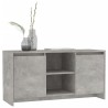 Meuble TV Gris béton 102x37,5x52,5 cm Bois d'ingénierie 583857583857
