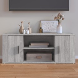 Meuble TV Sonoma gris 100x35x40 cm Bois d'ingénierie 583858583858