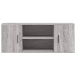 Meuble TV Sonoma gris 100x35x40 cm Bois d'ingénierie 583858583858