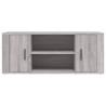 Meuble TV Sonoma gris 100x35x40 cm Bois d'ingénierie 583858583858