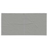 Mur de tente de fête 2 pcs Gris clair 400 x 195 cm PE et acier 583866583866