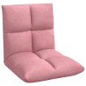 Fauteuil de sol ajustable Rose Velours 583875583875
