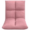 Fauteuil de sol ajustable Rose Velours 583875583875