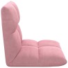 Fauteuil de sol ajustable Rose Velours 583875583875