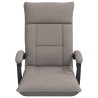 Fauteuil de sol ajustable Taupe Tissu 583881583881