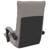 Fauteuil de sol ajustable Taupe Tissu 583881583881