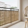 Clôture de jardin Carbonisé 500 x 100 cm Roseau 583882583882