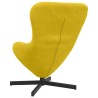 Fauteuil œuf Jaune 63 x 73 x 90 cm Velours 583885583885