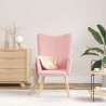 fauteuil Rose 62 x 67 x 95,5 cm Tissu Sherpa 583886583886